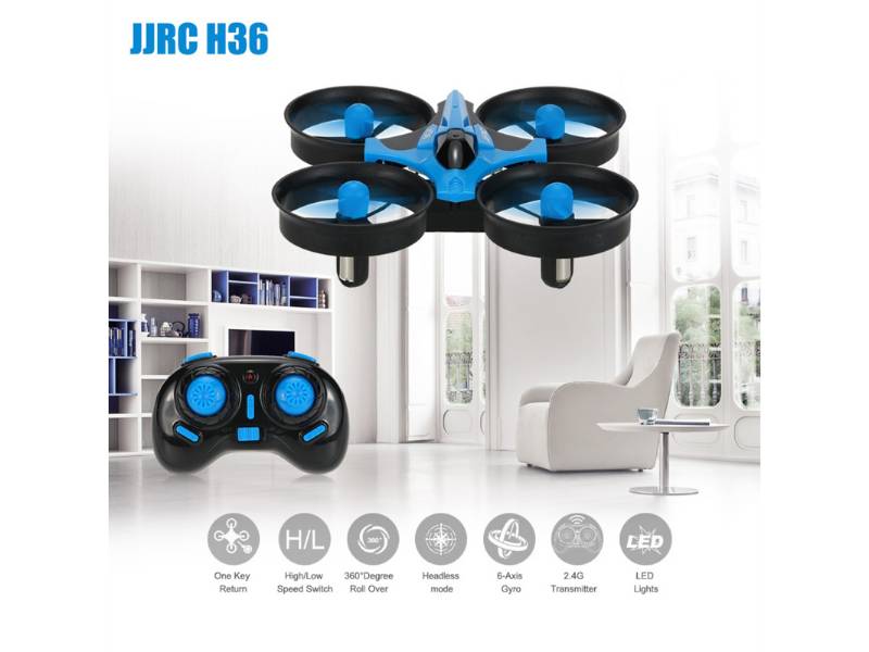 JJRC H36 Mini LED Drone con Giroscopio a 6 Assi - New Tech Store