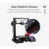 Impresora 3d creality rápida y de alta precisión y nueva etiqueta de plataforma