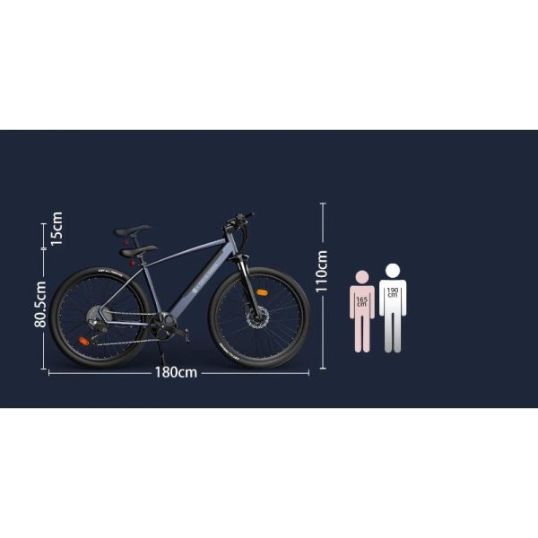 bicicleta eléctrica barata - dimensiones
