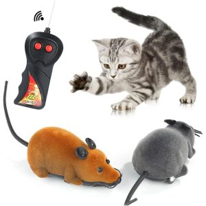 ratón de control remoto barato que a los gatitos les encanta perseguir