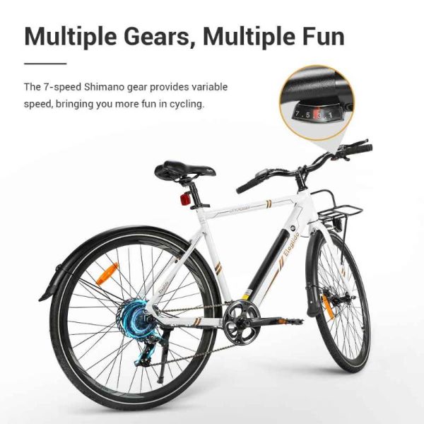 bicicleta electrica barata con cambios shimano