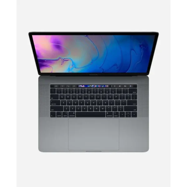 macbook pro de gama alta con colores vivos