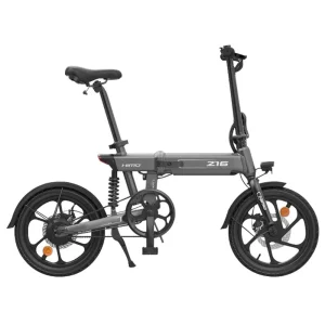 bicicleta electrica barata y de calidad en color gris