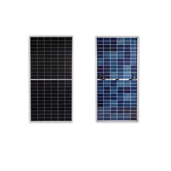 módulo solar de marco negro de alta eficiencia adecuado para todo tipo de techos