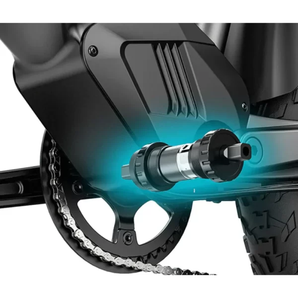 bicicleta eléctrica con sensor de par