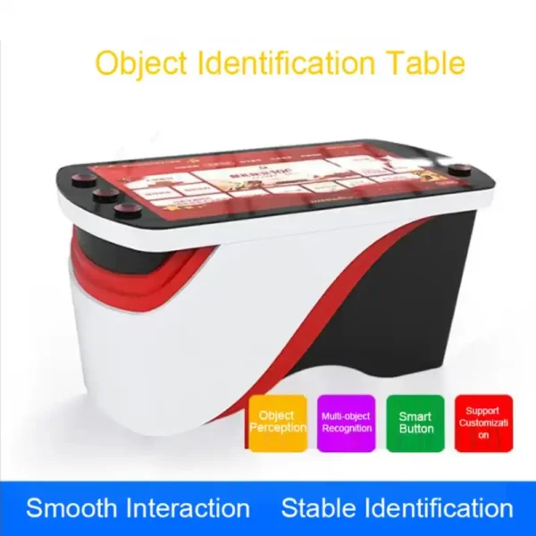 mesa de reconocimiento de objetos con tecnología de identificación de perillas