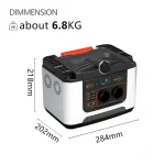 Estación de Energía Portátil con Batería de Litio (500W-1000W) - Imagen 3