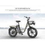 FIIDO T1 Pro Bicicleta de carga eléctrica con motor de 750W - Imagen 3