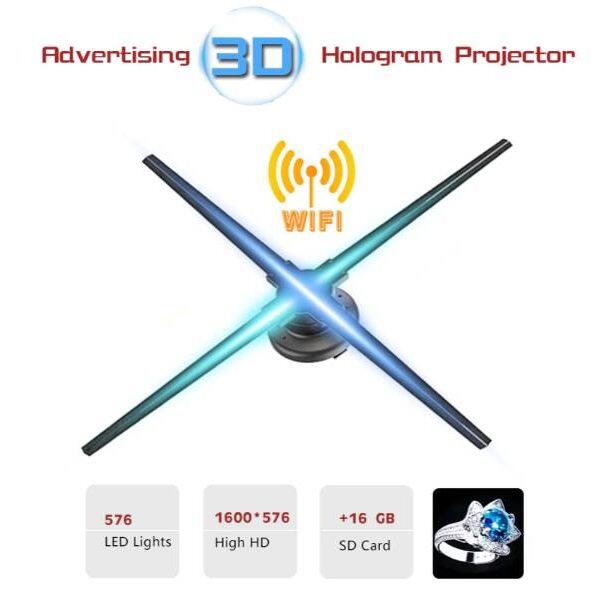 3D LED Proyector de Publicidad Holográfica