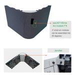 Pantalla LED Curvada 3D sin gafas 3D (por metro cuadrado) - Imagen 3