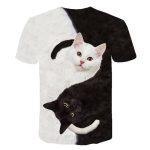 Camiseta Casual Estampada en 3D (Animales) - Imagen 3