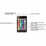 Smuxi E27 (3W) RGB Lámpara Inteligente con control remoto de 24 teclas - Imagen 4