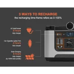 Estación de Energía Portátil con Batería de Litio (500W-1000W) - Imagen 5