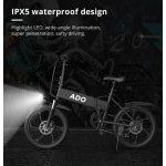ADO A2O+ Bicicleta Eléctrica Plegable sin Acelerador - Imagen 14
