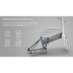 ADO A20 XE Bicicleta Eléctrica Plegable sin Acelerador - Imagen 10