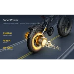 ADO A20F+ Bicicleta Eléctrica Plegable Sin Acelerador - Imagen 8