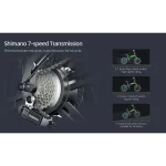 ADO A20F+ Bicicleta Eléctrica Plegable Sin Acelerador - Imagen 13