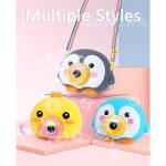 Cámara de burbujas con forma de animal