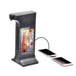 Dispensador Automático de Manos con Señalización Digital