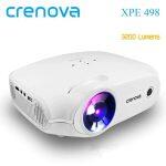 Crenova Mini proyector LED portátil con conexión Android