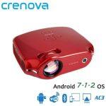 Crenova Mini proyector LED portátil con conexión Android - Imagen 14