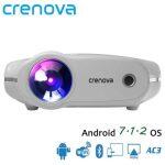 Crenova Mini proyector LED portátil con conexión Android - Imagen 15