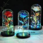 Flor - Luz de Noche LED de Colores Intermitentes