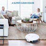 DEALDIG Robvacuum 8 Robot de limpieza al vacío inteligente con conexión WiFi