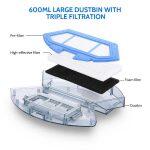 DEALDIG Robvacuum 8 Robot de limpieza al vacío inteligente con conexión WiFi - Imagen 10