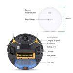 DEALDIG Robvacuum 8 Robot de limpieza al vacío inteligente con conexión WiFi - Imagen 11