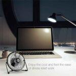 Digoo DG-TF111 Ventilador Eléctrico con Pantalla LED Multicolor - Imagen 4