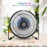 Digoo DG-TF111 Ventilador Eléctrico con Pantalla LED Multicolor