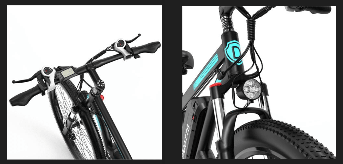 DUOTTS C29 Bicicleta Eléctrica con Motor de 750 Watts - Imagen 3