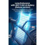 DYU A5 Bicicleta Εléctrica Ιnteligente - Imagen 12