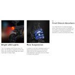 DYU V1 Compact Bicicleta Eléctrica de Larga Autonomía - Imagen 7