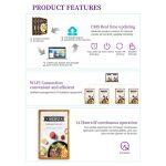 Señalización Digital Para Arte con Marco de Madera - Imagen 4