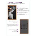 Señalización Digital Para Arte con Marco de Madera - Imagen 5