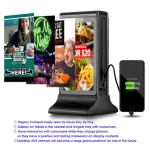 Menú Digital y Display Publicitario con Cargador de Teléfono - Imagen 2