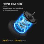 ELEGLIDE Coozy Scooter Eléctrico Plegable con Pantalla Digital LED (350W) - Imagen 18