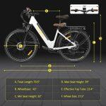Eleglide T1 STEP-THRU Bicicleta Eléctrica  con Sistema de Transmisión de 7 Velocidades - Imagen 8