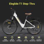 Eleglide T1 STEP-THRU Bicicleta Eléctrica  con Sistema de Transmisión de 7 Velocidades - Imagen 2