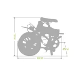 Hi-Flying F501 Bicicleta Eléctrica Plegable - Imagen 8