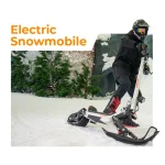 G63 Scooter de Nieve Eléctrico Convertible con un Motor de 1500 Vatios - Imagen 4