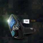 Gakaki Transmisor y Receptor de Coche Free Hand con Cargador dual USB y Reproductor de MP3 - Imagen 6