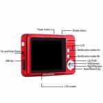 Gizcam Cámara Digital 2.7 pulgadas HD 720P 18 MPixel - Imagen 3