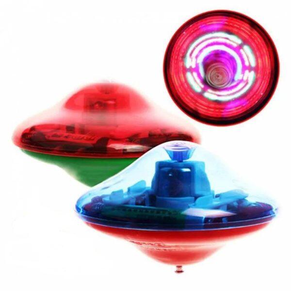 Giroscopio Giratorio con Luz LED y Música