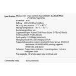 HUAWEI Mini Impresora Bluetooth Coloreado Portátil para Smartphones - Imagen 10