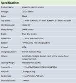 Hi-Flying M5 Pro Scooter Electrico con Asiento - Imagen 9