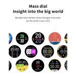 LIGE Reloj Impermeable de Salud Inteligente con Medición de Frecuencia Cardíaca y Presión Arterial - Imagen 13