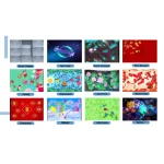 Sistema de Proyección 3D Interactivo de Pared y Suelo con Numerosos Juegos - Imagen 9